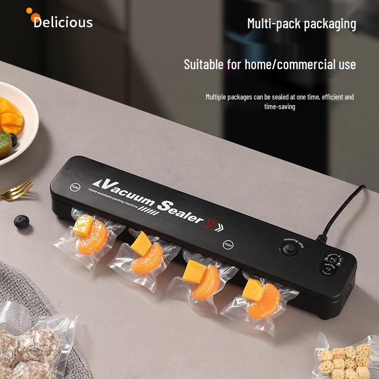 Compact Automatic Vacuum Sealer for Food Preservation