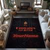 Ac Milan Personalized Text Carpet Suitable for Dining Room Kitchen Study room Living Rooms Anti-slip Rug Decorate Offices