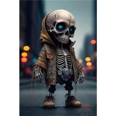 Cartoon Party Halloween Geisterfest Skelett Schaufensterpuppe Ornament