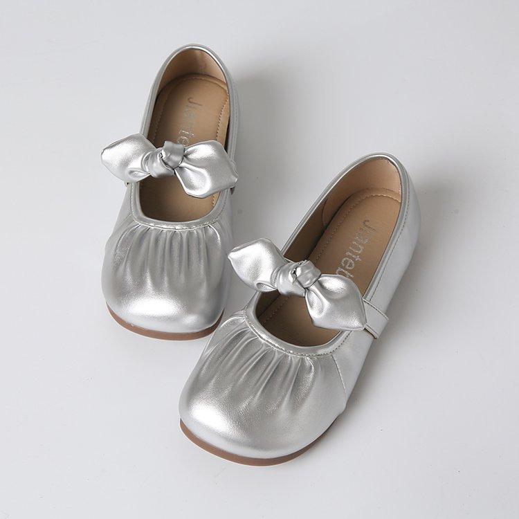 Evening Breeze Gentle Single Shoes Women's 2025 New Spring and Summer Bow One Pedal Pregnant Women Soft Flat Mary Jane Doudou Shoes