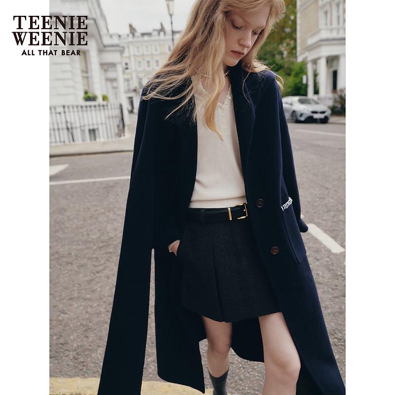Teenie Weenie Women's Minimalist Wool Coat
