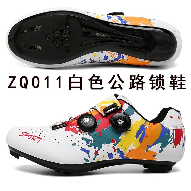 Unisex Cycling Shoes Mountain Road Bike Clipless Flat Pedal Compatible Lightweight Supportive Outdoor Ride