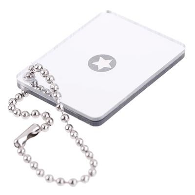 1pc Portable Emergency Floating Signal Mirror Survival EDC Reflector