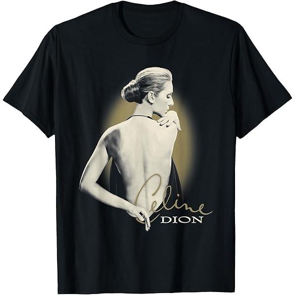 Celine Dion TEE T-Shirt Celine Dion 1996 Five Star T-Shirt S-5XL