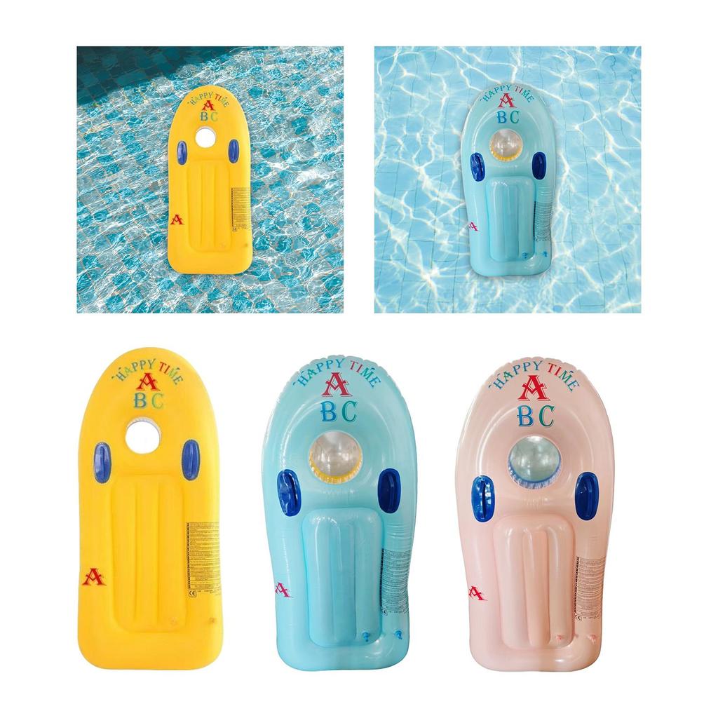 PVC Kids Inflatable Surfboard Summer Water Play Raft for Entertainment