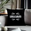 Moderne BBohse Onkelzful Kissenbezug Anti-Hausstaubmilben Kissenbezug Unsichtbarer Reißverschluss Seidiger Kurzer Plüsch Sofakissenbezug