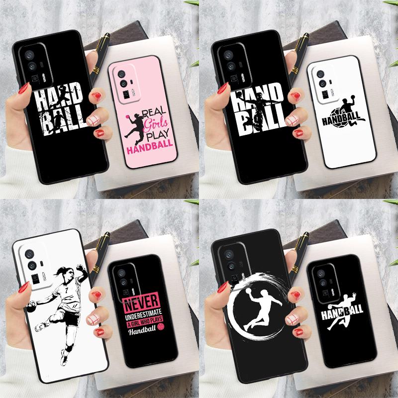 Handball Sport Case For Xiaomi 14T 11T 12T 13T Pro 13 14 Ultra POCO X6 Pro M6 X3 X5 M5s F3 F5 F6 Cover