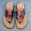 Eleganti Pantofole da Uomo in Pelle Suola Antiscivolo Mezza Ciabatta Comode Scarpe Estive Passeggiata Tempo Libero Uomo Sandali Bassi Infradito