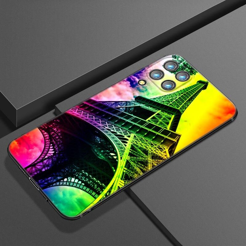Paris Eiffiel Tower Phone Case For Samsung Galaxy A21 A30 A50 A52 S A13 A22 A32 4G A23 A33 A53 A73 5G A12 A31 A51 A70 A71 A72