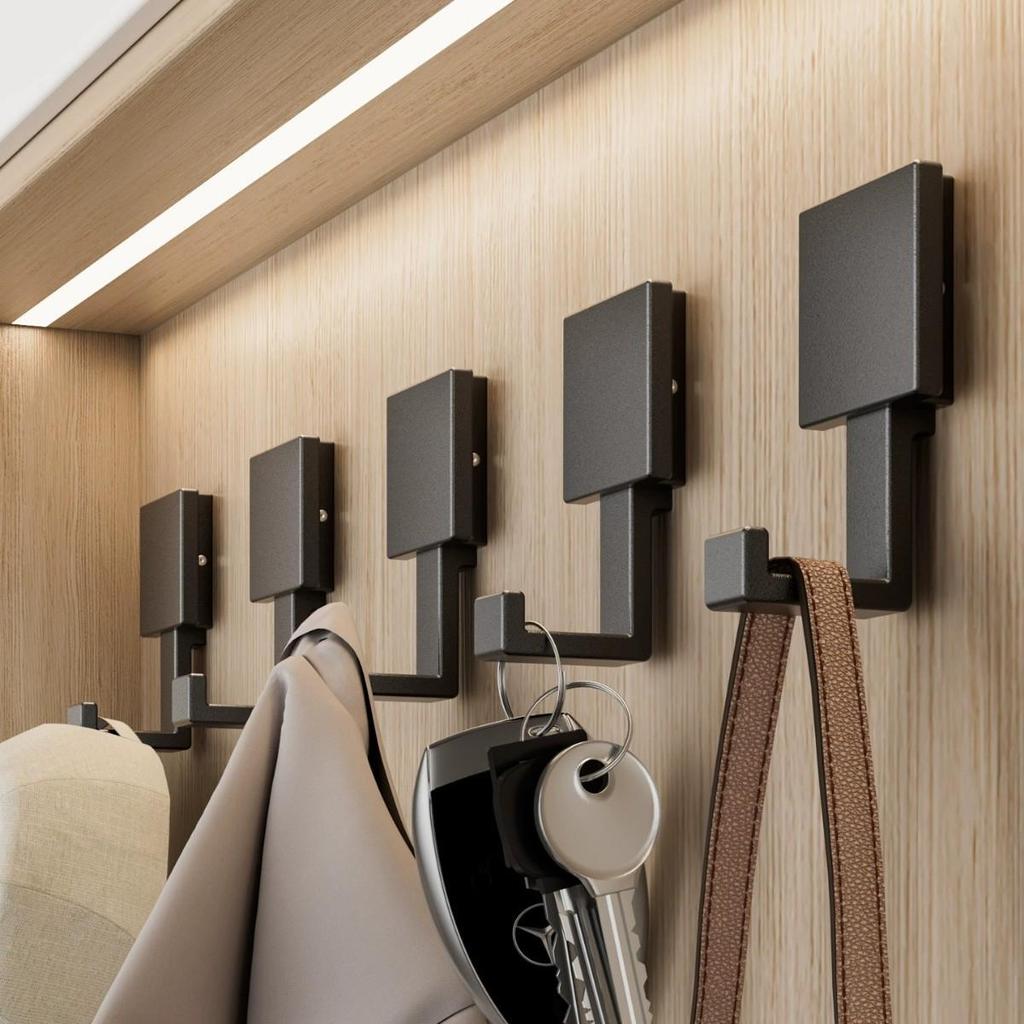Hanging Wall Hook for Entryway: Coat, Hat, and Shoe Storage