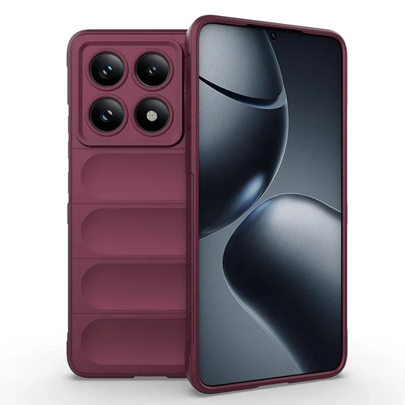 Luxury Soft Shell Business Phone Case Shock-absorbing Soft Cover for Xiaomi Note 14 13 12 Pro Plus 5G 4G 14T 14T Pro 13C Case