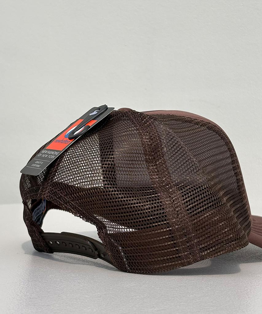 Nyuhaeteun Poly Mesh Cap (Brown)
