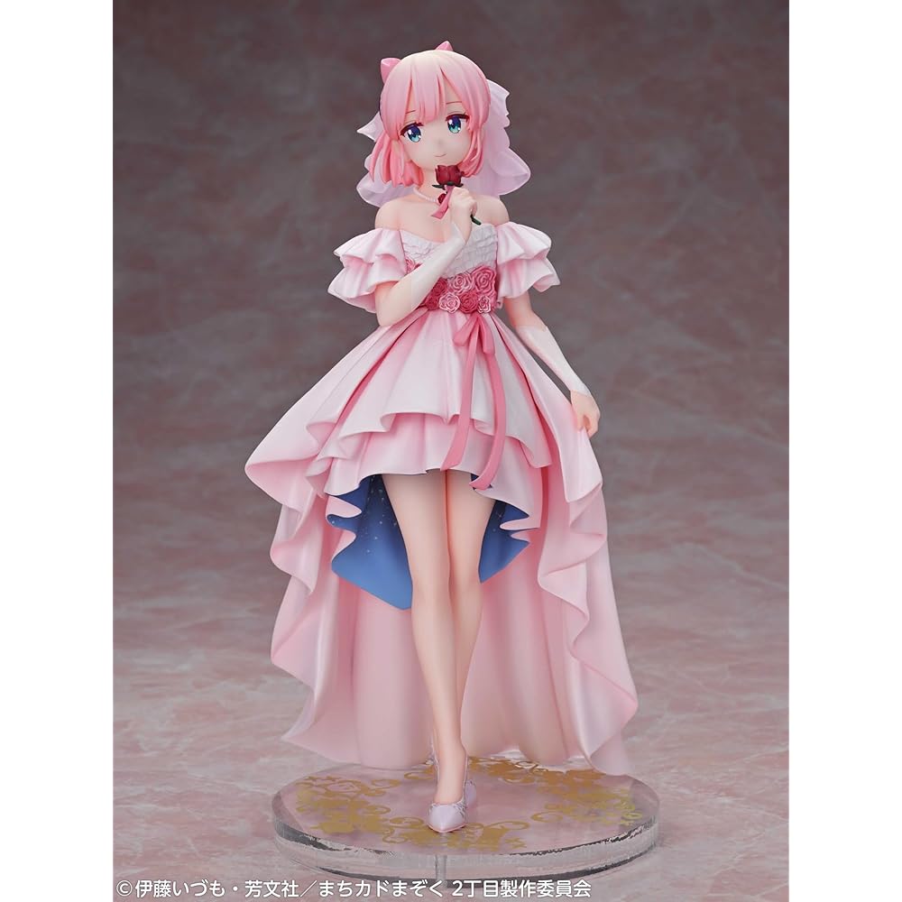 Medicos Entertainment TV Anime "Machikado Mazoku 2-Chome" Chiyoda Momo Wedding Ver. Approximately 230mm PVC & ABS Pre-painted Complete Figure