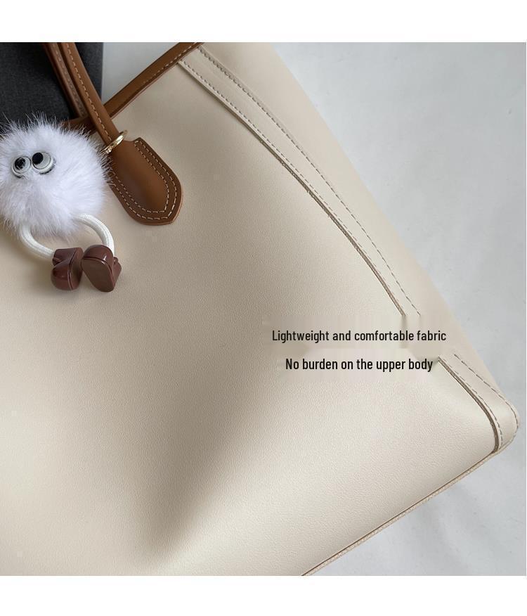 Women's High-Capacity Versatile Tote - 2025 Spring/Summer Shoulder Bag for Work and Commute