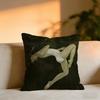 The Creature From The Black Lagoon Cushion Cover Cozy Velvet Throw PillowSoft Warm Cushion For Sofa  Bed