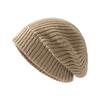 Women's Woolen Beanie: Warm, Knitted, and Versatile for Autumn/Winter - Perfect for Large Head Circumference and a Flattering Small Face Look.