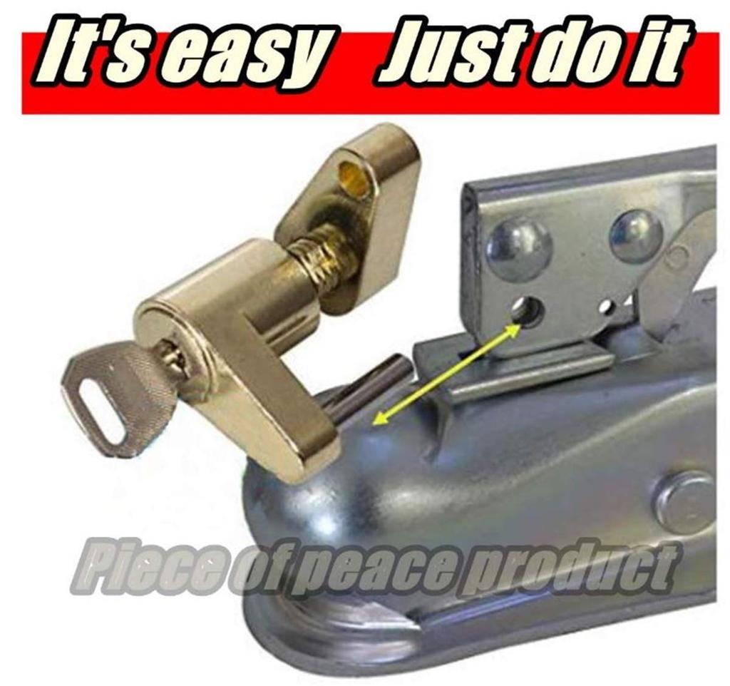 [Piece of peace product] Hitch lock pin 5/8 inch anti-theft