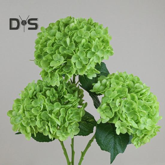 Exquisite Details Faux Hydrangea Non-fading Creative Artificial Silk Hydrangea Flower