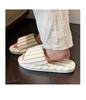 Four Seasons Linen Floor Mop Slippers - Women's Spring/Autumn & Men's Summer, Non-slip Cotton Linen for Indoor Use