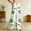 Pajama Pants Sleepwear Casual Drawstring Elastic Waist Pants Comfy Straight Yoga Loose Trousers