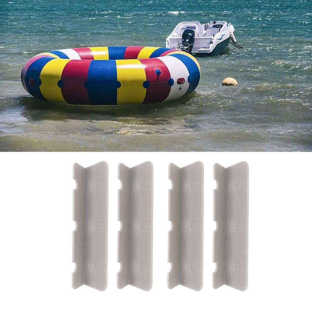 4Pcs PVC Inflatable Boat Seat Hook Clip Bracket for Inflatable Rubber Dinghy Raft Yacht Kayak Rowing Boat Accessories