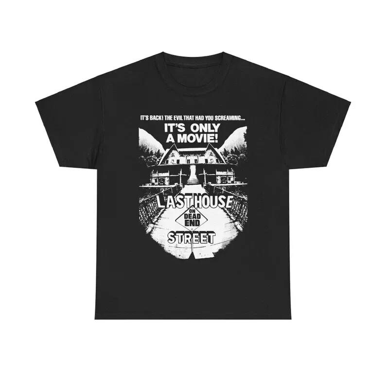 

Last House On Dead End Street T Shirt Horror Movie Vintage Grunge Y2K Goth Scary Unisex T-Shirt XL