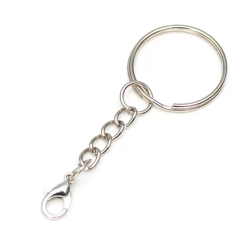 Golden Retriever Puppy Keychain Charm: Cute Transparent Storage Pendant for Backpacks & Bags