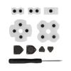 1 Set of Conductive Silicone Rubber Pad with Screwdriver Compatible for PS4 Controller