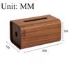Wooden Tissue Box Desktop Napkins Boxes Kitchen Luxury Paper Storage Case Household Rectangle Handkerchief Organize Accessories