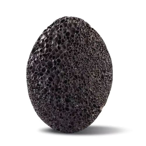 Reusable Foot Polishing Stone, Natural Volcanic Stone, Exfoliating, Cuticle Removal, Foot Polishing Device for Soles and Heels, Pedicure Supplies, Uni