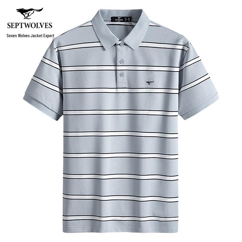 Septwolves Men s Anti-Bacterial Cooling Polo T-Shirt 170/88A