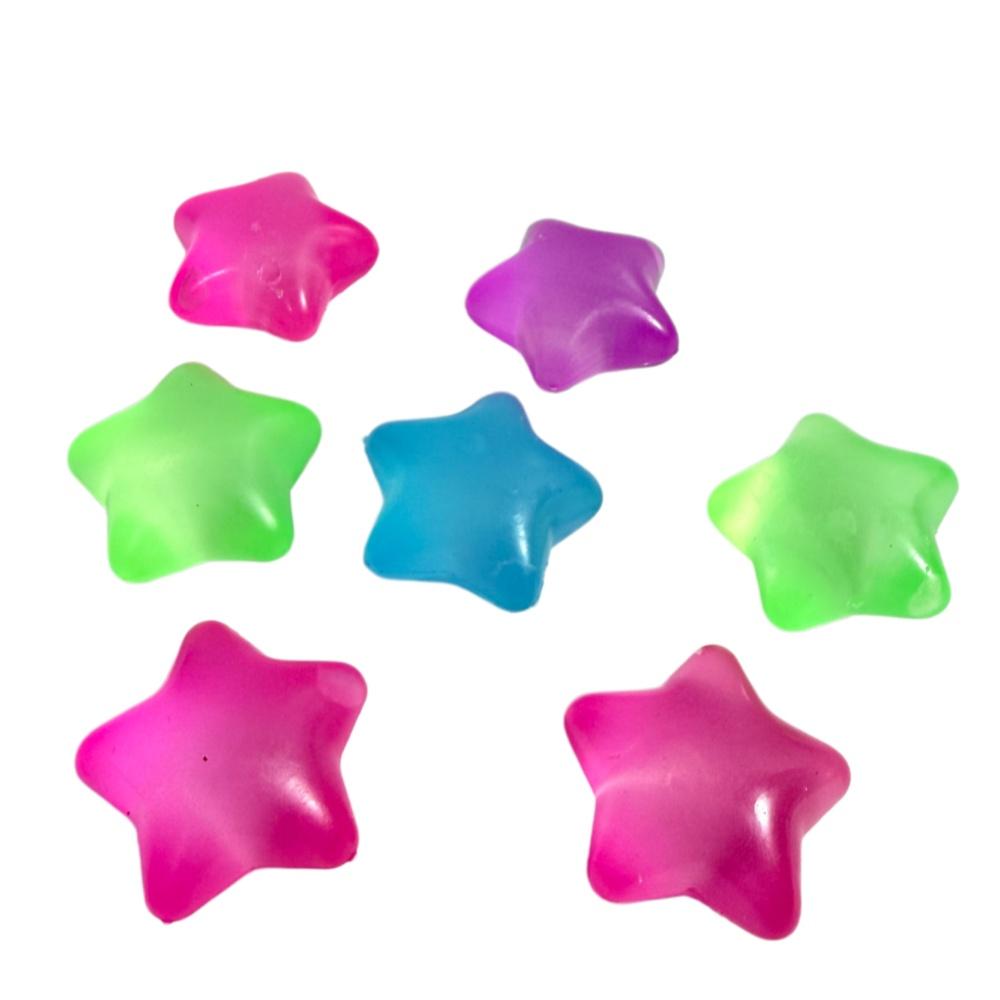 New Stress Relief Toy Luminous Stars Squeeze Toy Anti-Stress Toy Desk Fidget Toy For Friend Christmas Gift