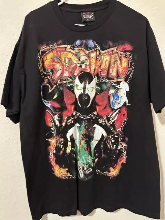 Spawn Dbruze Movie Retro Style Black Unisex Tshirt Reprint S5XL KH8854 Unisex T-Shirt XXL