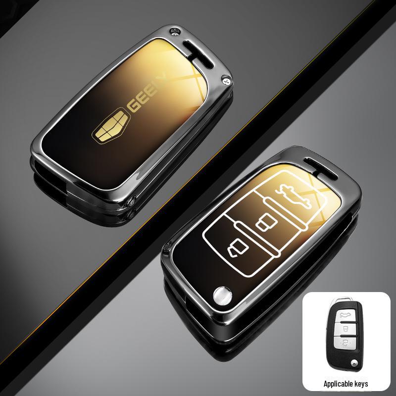 Compatible Key Cover for Geely Xingyue L, Xingrui, 4th Gen Dihao, Boyue, Binyue, Icon, Vision, and X6 Cars
