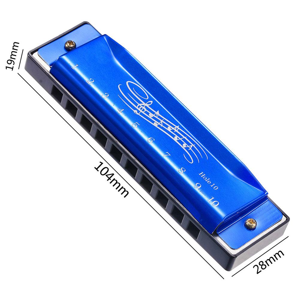 10 HOLE HARMONICA Harmonica EASY TO LEARN ESTABLISH MUSICALITY