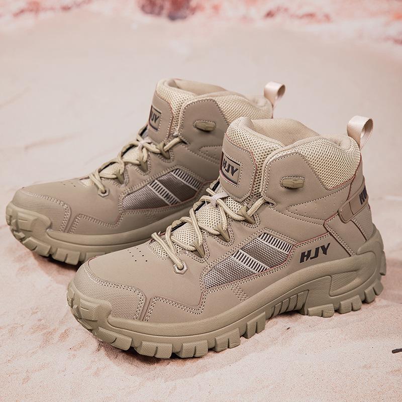 New Outdoor Sports Help Breathable Large Size Hiking Shoes Casual Camping Desert Travel Hiking Shoes