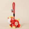 Soft Stuffed Pony Plush Pendant Cute Style Plush Keychain Horse Year Zodiac Mascot  Party Decor