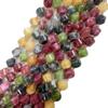 Natürlicher Stein Facettiert 6-10mm Gedrehte Perlen für Handgemachte Armbänder, Halsketten, Trendige Schmuckaccessoires
