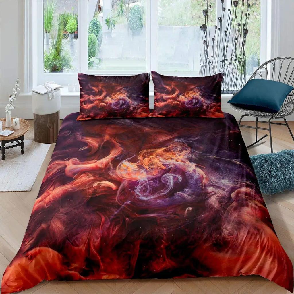 Robot Duvet Cover Set 3D Modern Science Fiction Cool Robot Bedding Sets Full Size Futuristic Machine Comforter Cover Set 2/3pcs