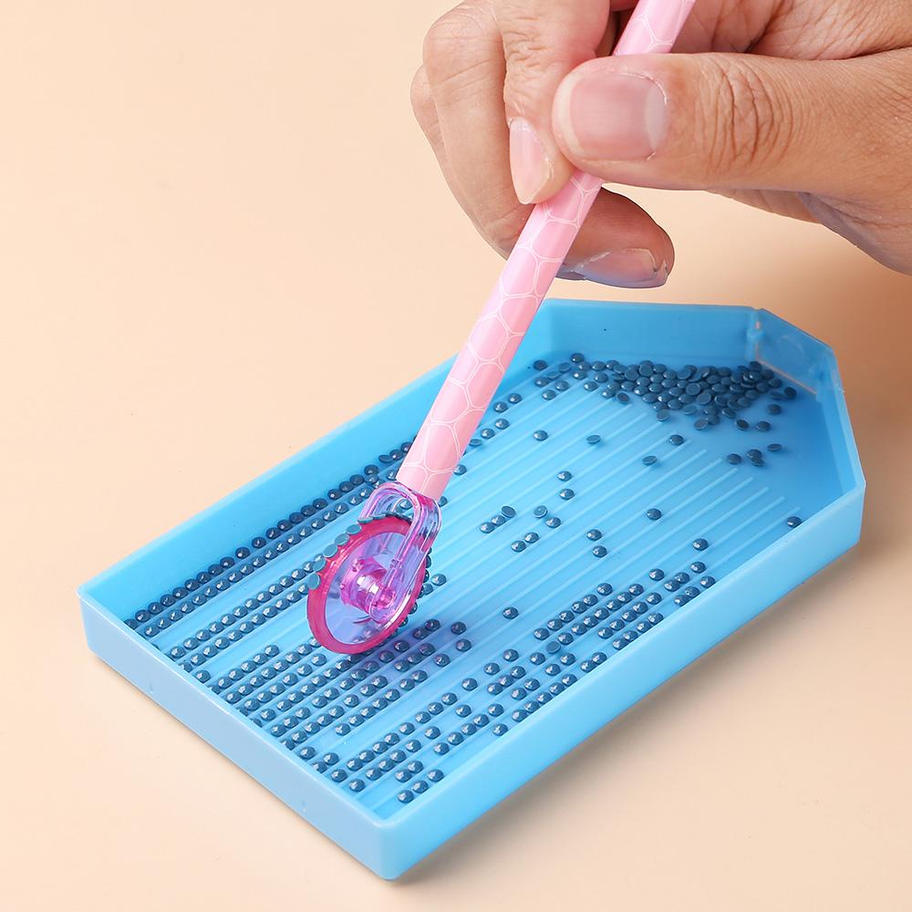 Crack Pattern 5d Diamond Art Painting Pen Tools Set Double Head Point Drill Pens DIY Arts Crafts Cross Stitch Embroidery Sewing