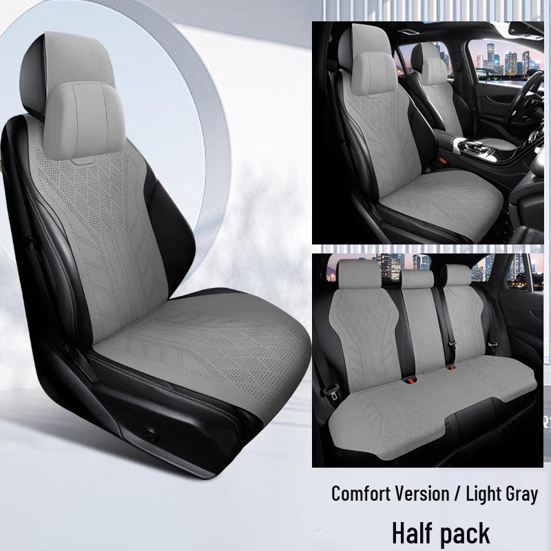 Universal Leopard 8 Breathable Seat Covers for 2025 Fangchengbao 5-Seater – All-Season Titanium 3 Cushions