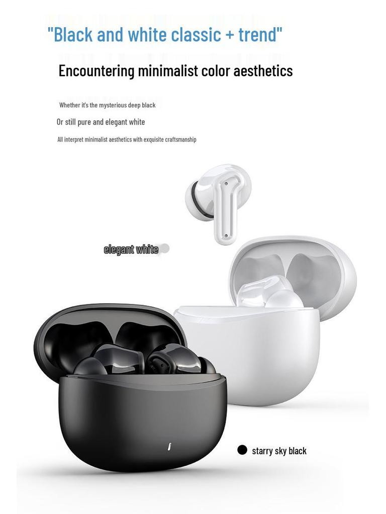 2025 Smart Wireless Noise-Cancelling Bluetooth Earphones - High-Quality, Comfortable In-Ear Design with Long Battery Life