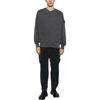 STONE ISLAND Sweatshirts Homme Gris Col Rond Modéré Autre 791567555-V0162