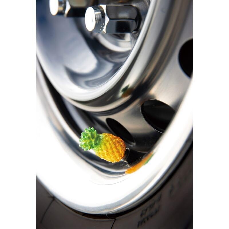 MOONEYES BLUE PANIC Original Pineapple Air Valve Stem Cap