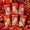 6PCS/Set Lucky Red Envelopes Chinese Style Cash Gift Envelopes  Year of The Sheep