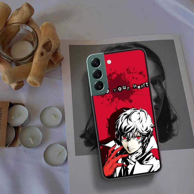 Persona 5 Take Your Heart Phone Case For Samsung A15 A25 A35 A55 Galaxy A70S A50S A30S A30 A40 A71 A51 A41 A31 A21 A11 A01 A20S