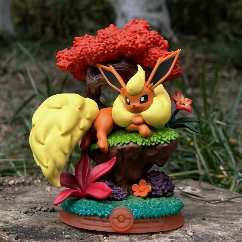 2026  Funism  Serie Eevee 3th  Anime Figure Doll Toy Desktop Decoration Model Festival Birthday Gift