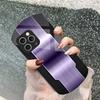 Mesh Metallic Black For IPhone 16 Pro Max 11 12 Mini 13 14 P Lus 15 Plus 7 8 Se 2020 X Xs Elliptical Tempered Glass Phone Case