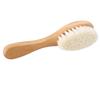 Grooming Comb   Baby Comb Brush, Multifunction Natural Goat Hair Comb, Infant Hair Massage for Baby At Home
