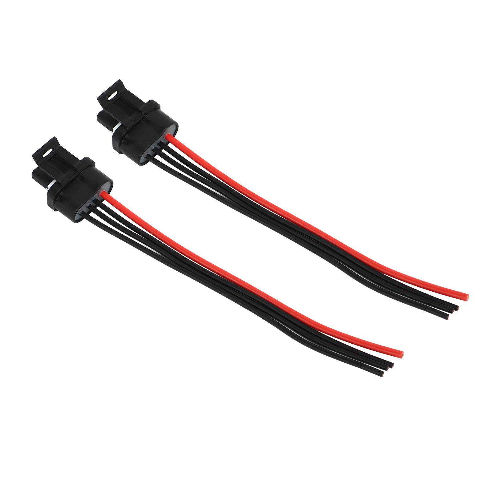 

2PCS Wire Repair Harness 4 Way 88860484 Flexible High Temperature Resistant Replacement For CHRYSLER 1984